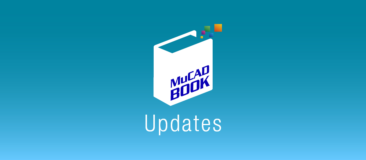 Ansage des "" MuCAD-BUCH-Software-Updates